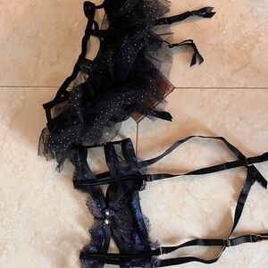 Victoria Secret xs/s garters belts